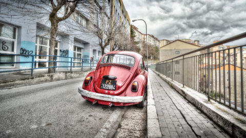 maggiolone rosso albano nicola foto nka.it