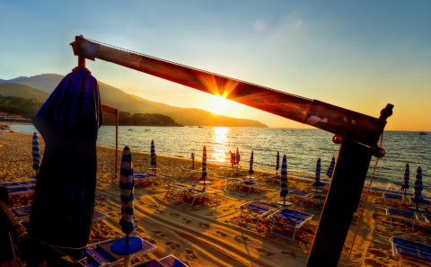 tramonto eldo beach isola elba albano nicola fotografia nka.it