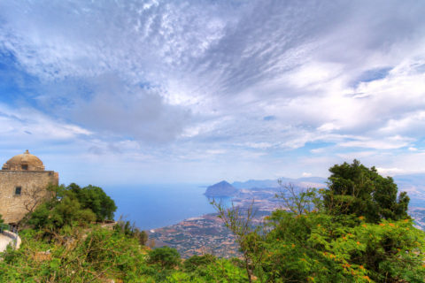 Panorama da Erice nicola albano foto nka.it