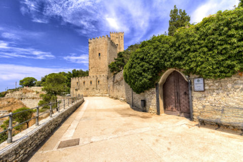 Castello di Erice albano nicola foto sicilia