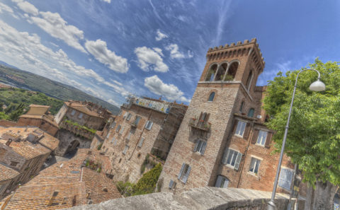 perugia palazzo storico albano nicola foto